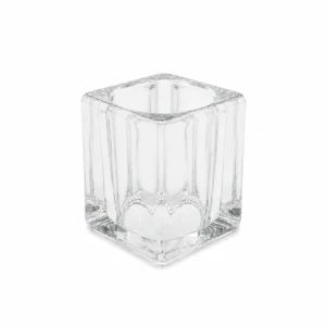 Portavelas cristal ANTISHOCK - CUBE