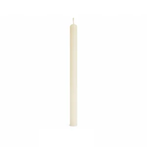 Vela candelabro recta punta redonda Ø2,2 x 24cm